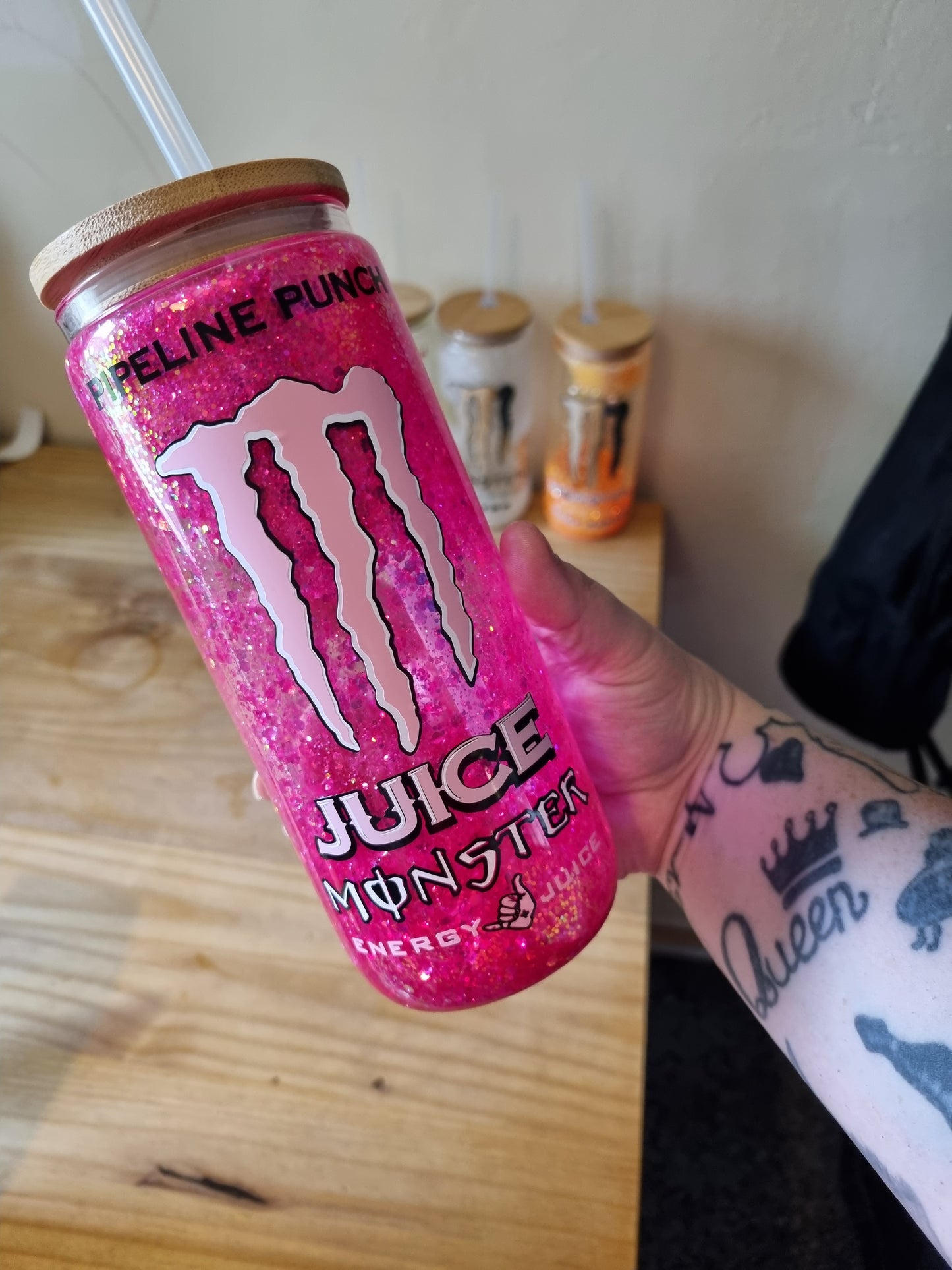 Monster Snowglobe Can Tumblers