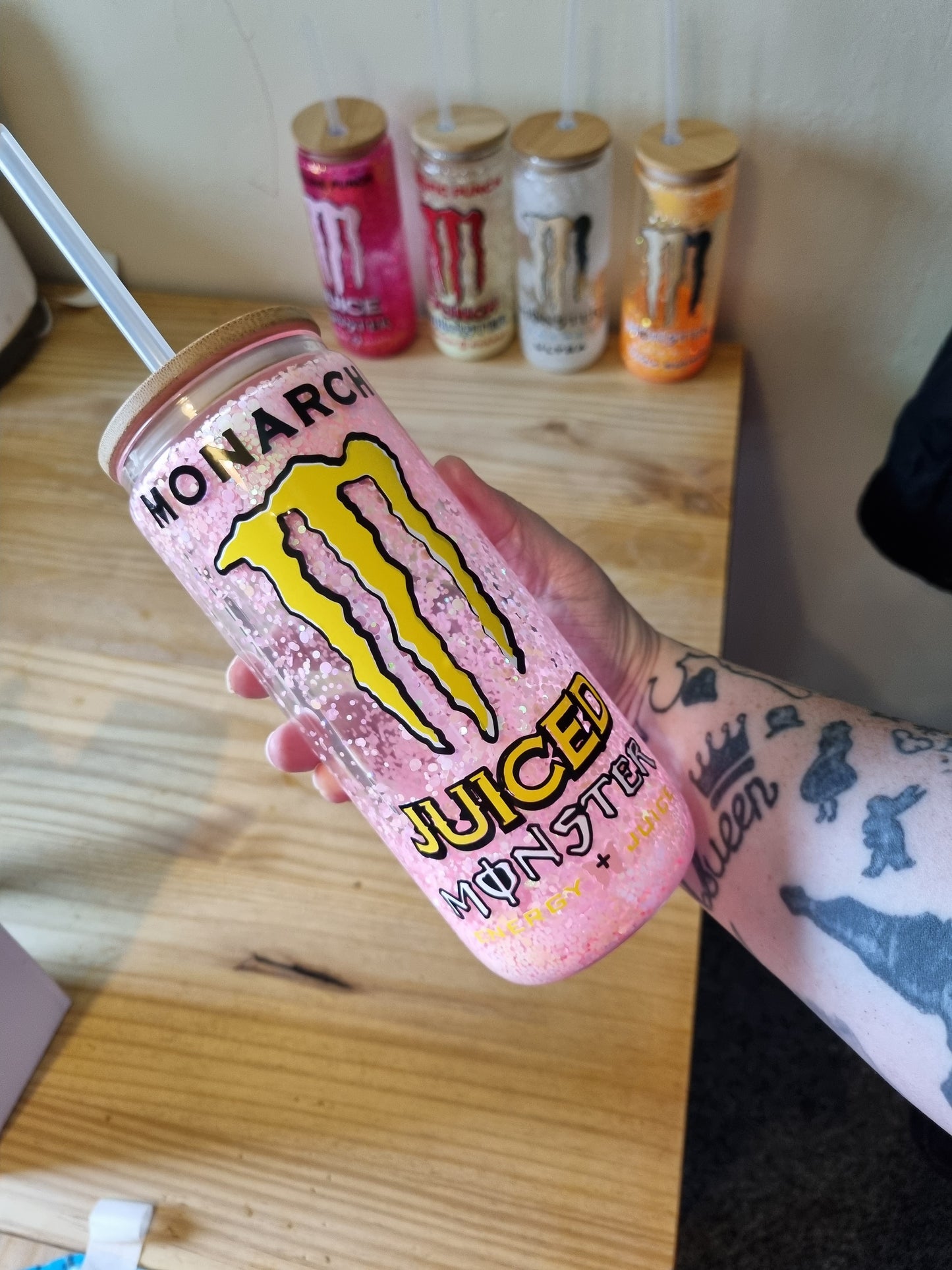 Monster Snowglobe Can Tumblers