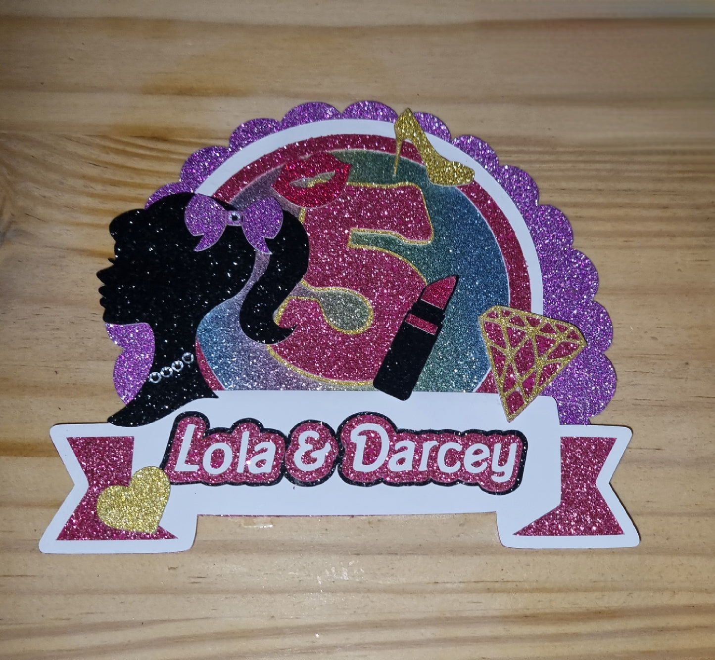 Barbie Inspired Cake Topper