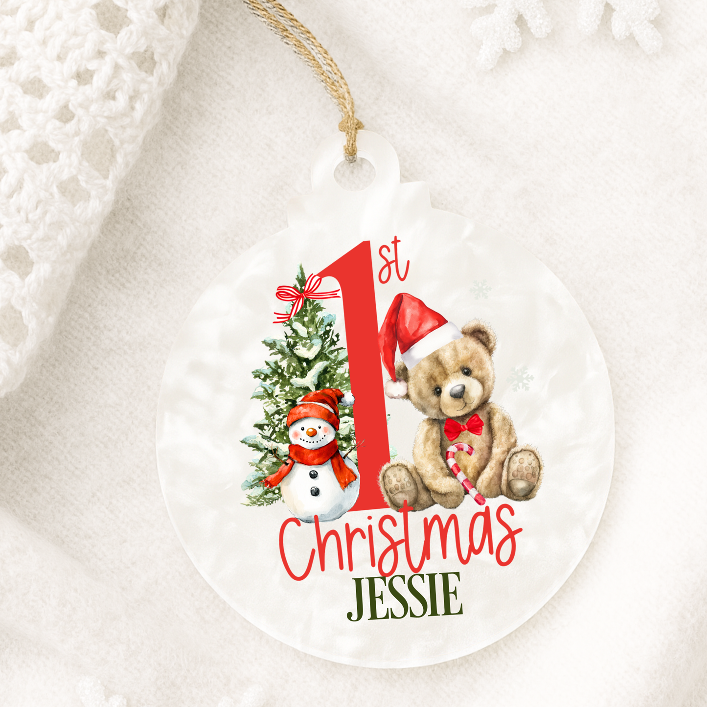 First Christmas Bauble