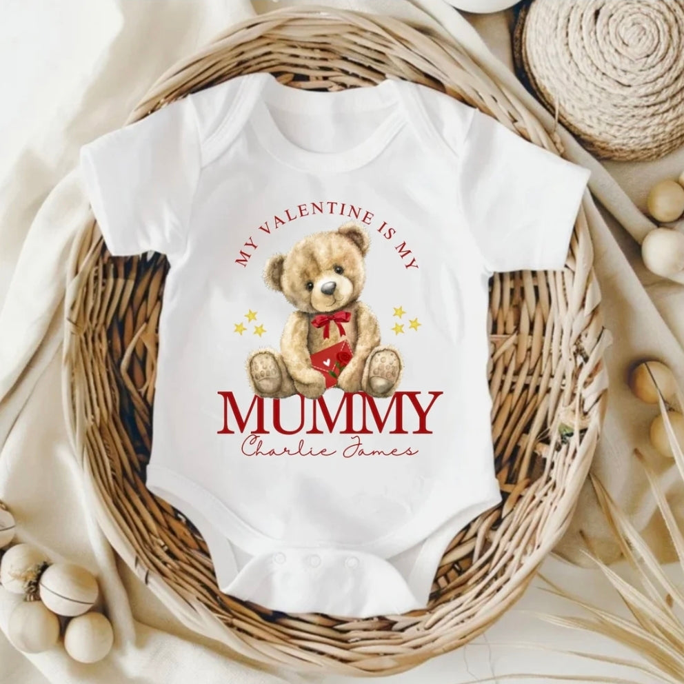 My Valentine - Baby Vest