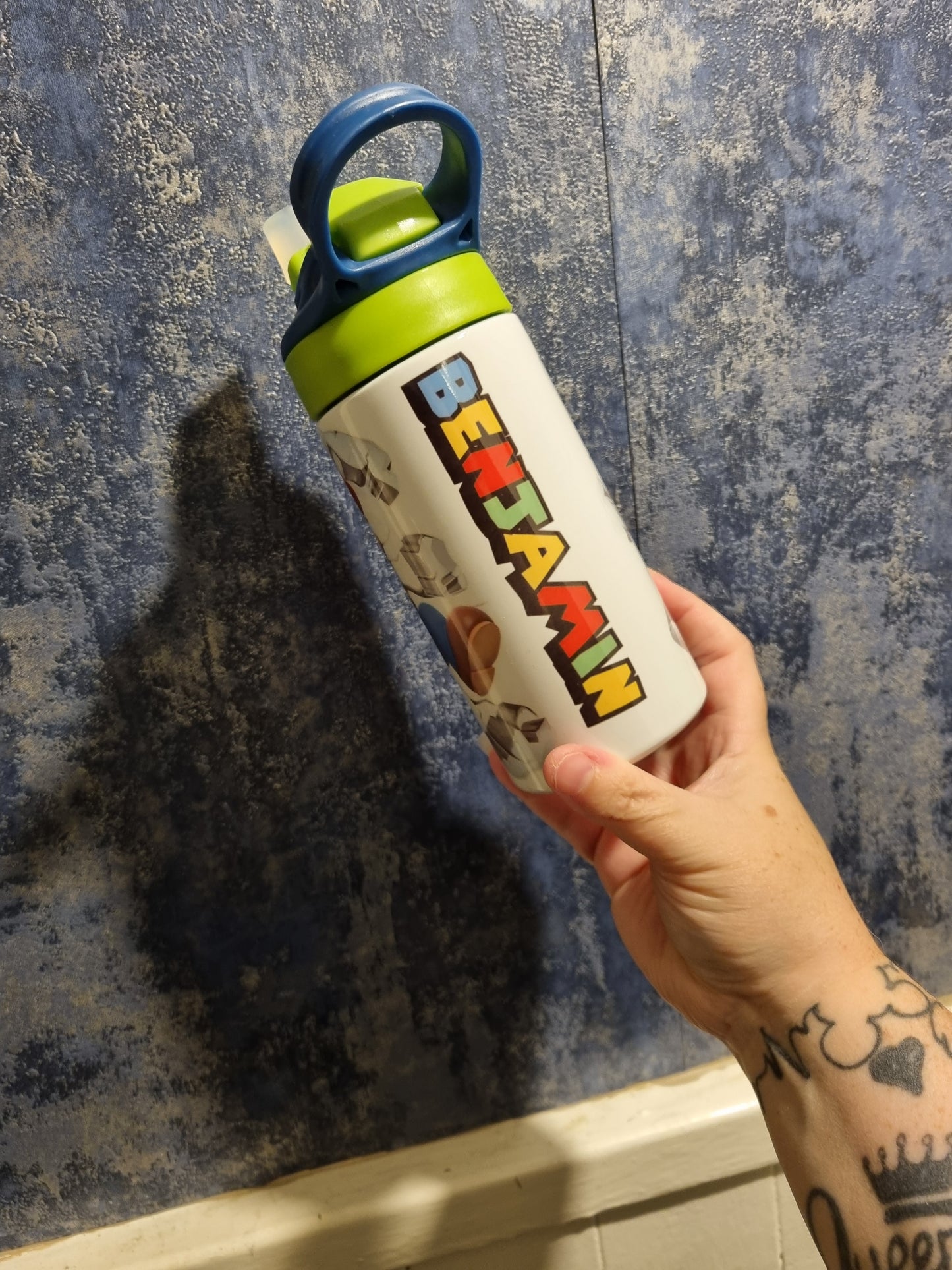 Personalised Mario Kids Tumbler