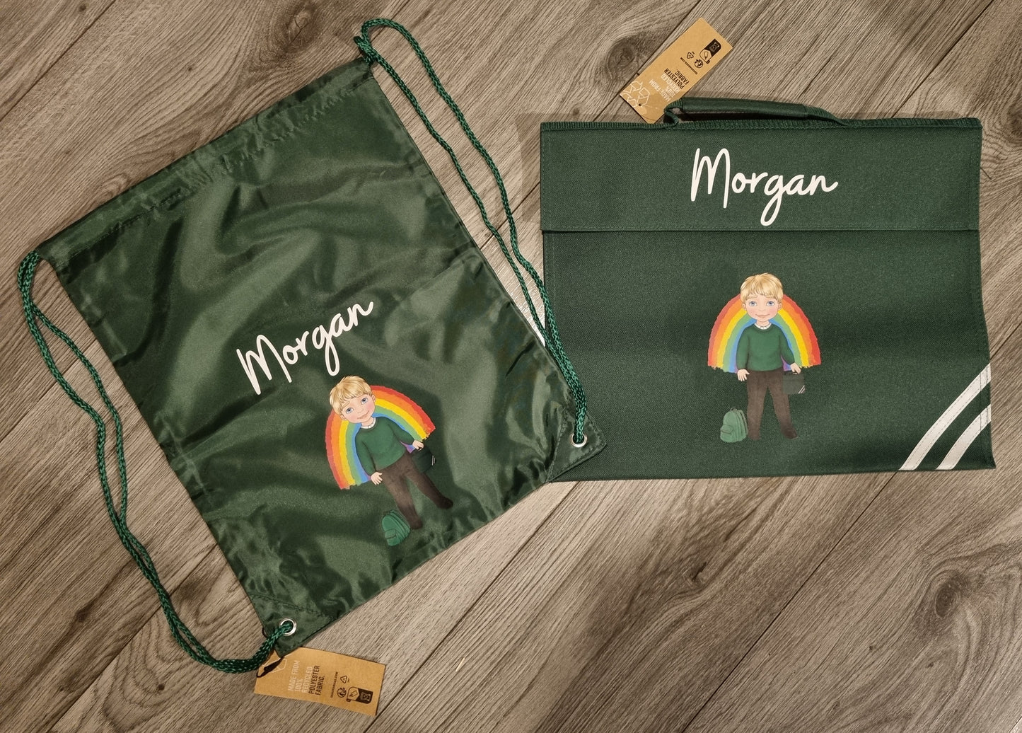 Personalised Book Bag