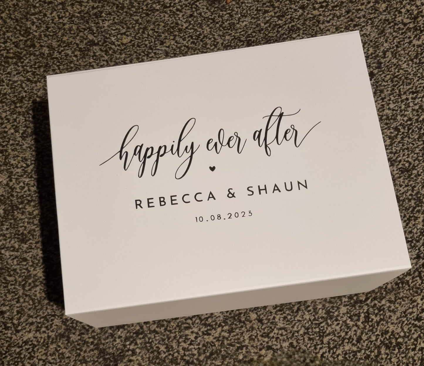 Personalised Wedding Gift Box