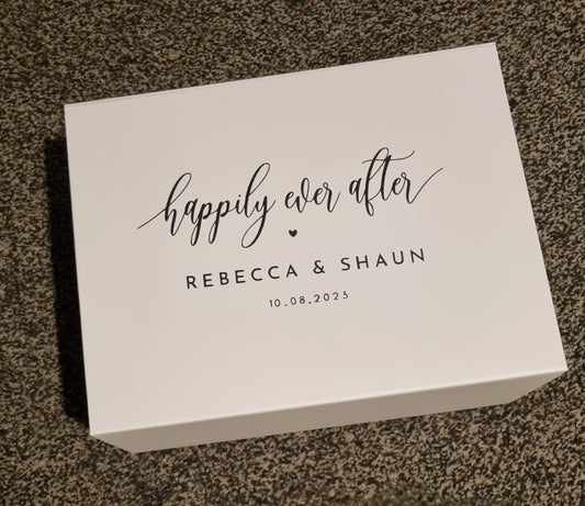 Personalised Wedding Gift Box