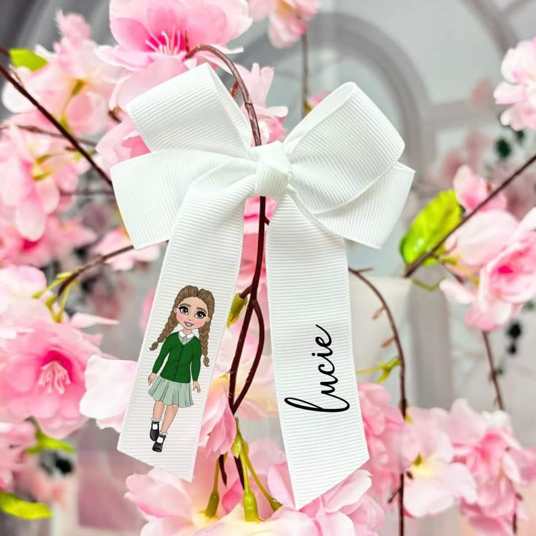 Back To School Hair Bows