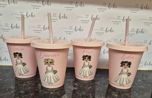 Flower Girl Cold Cup