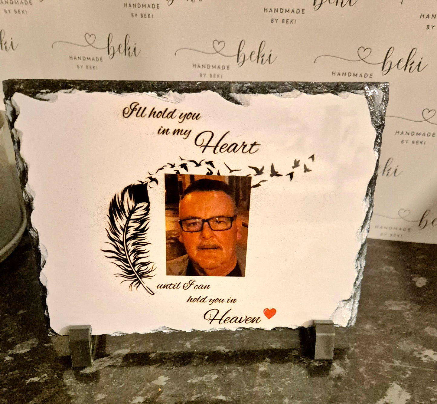 Memorial Photo Slate