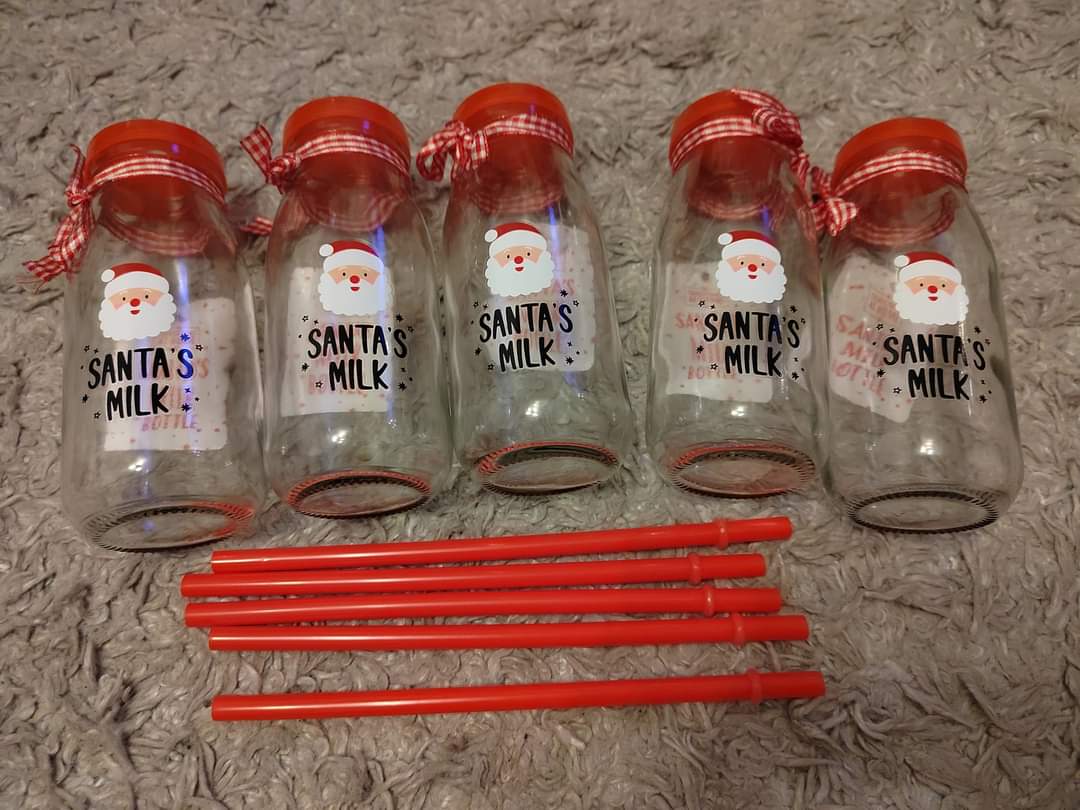 Santas Milk Bottle