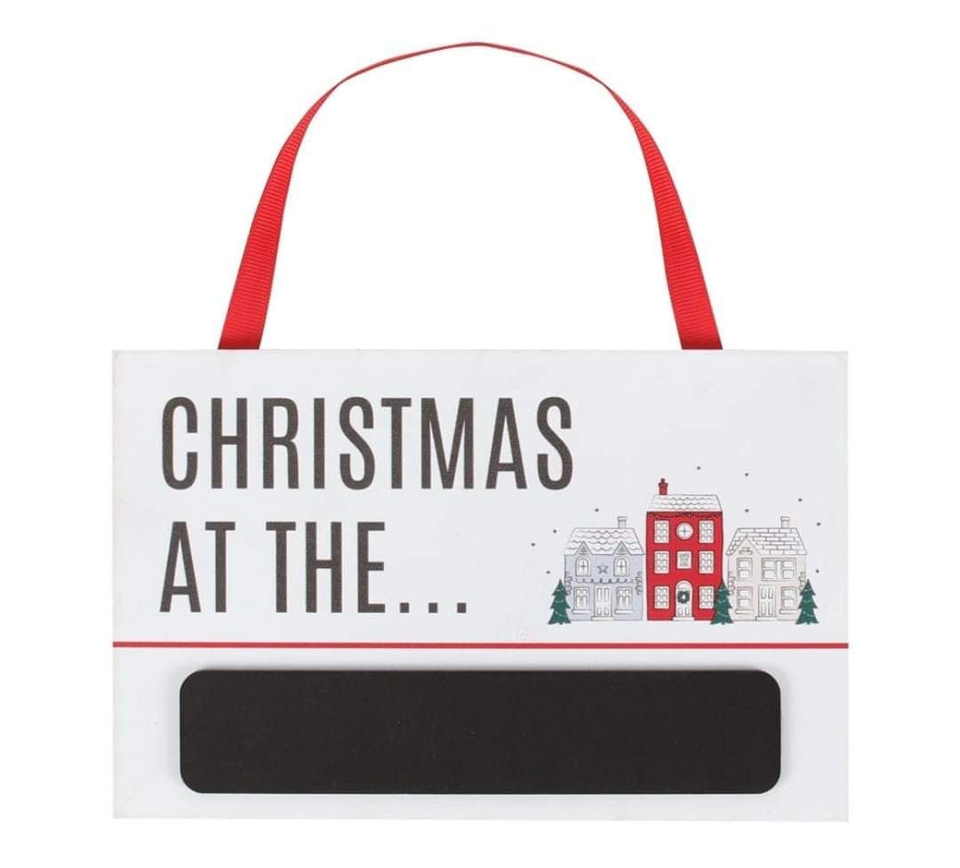 Christmas At The... Sign