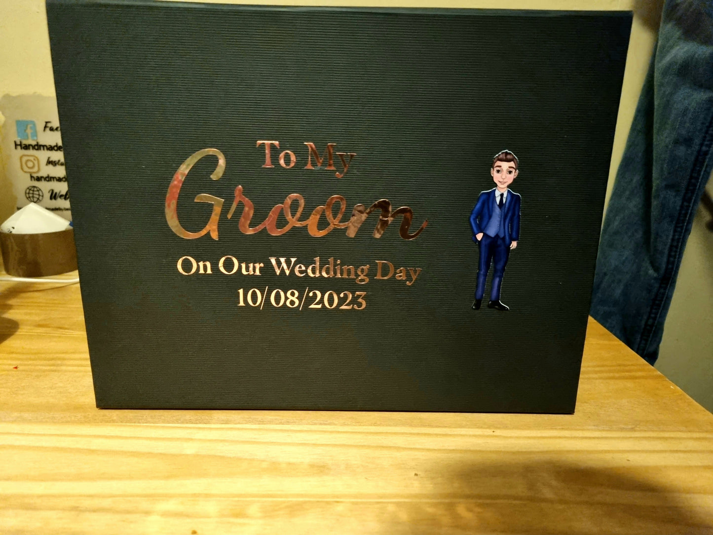 Personalised Groom Box