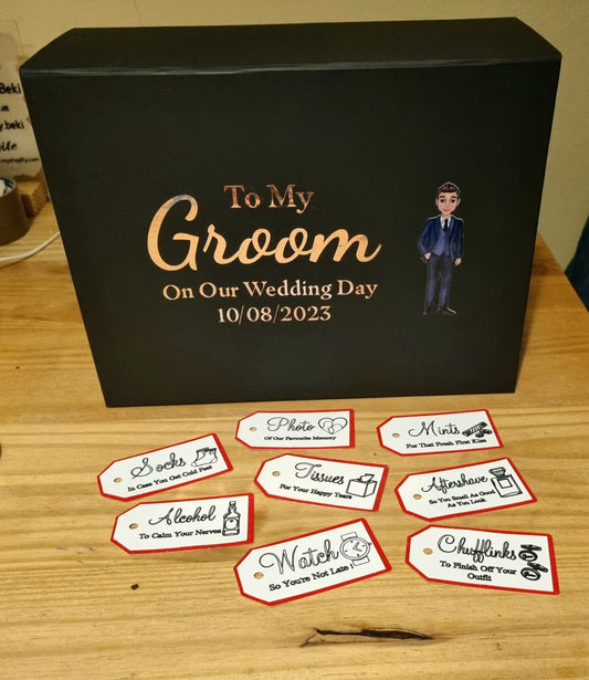 Personalised Groom Box