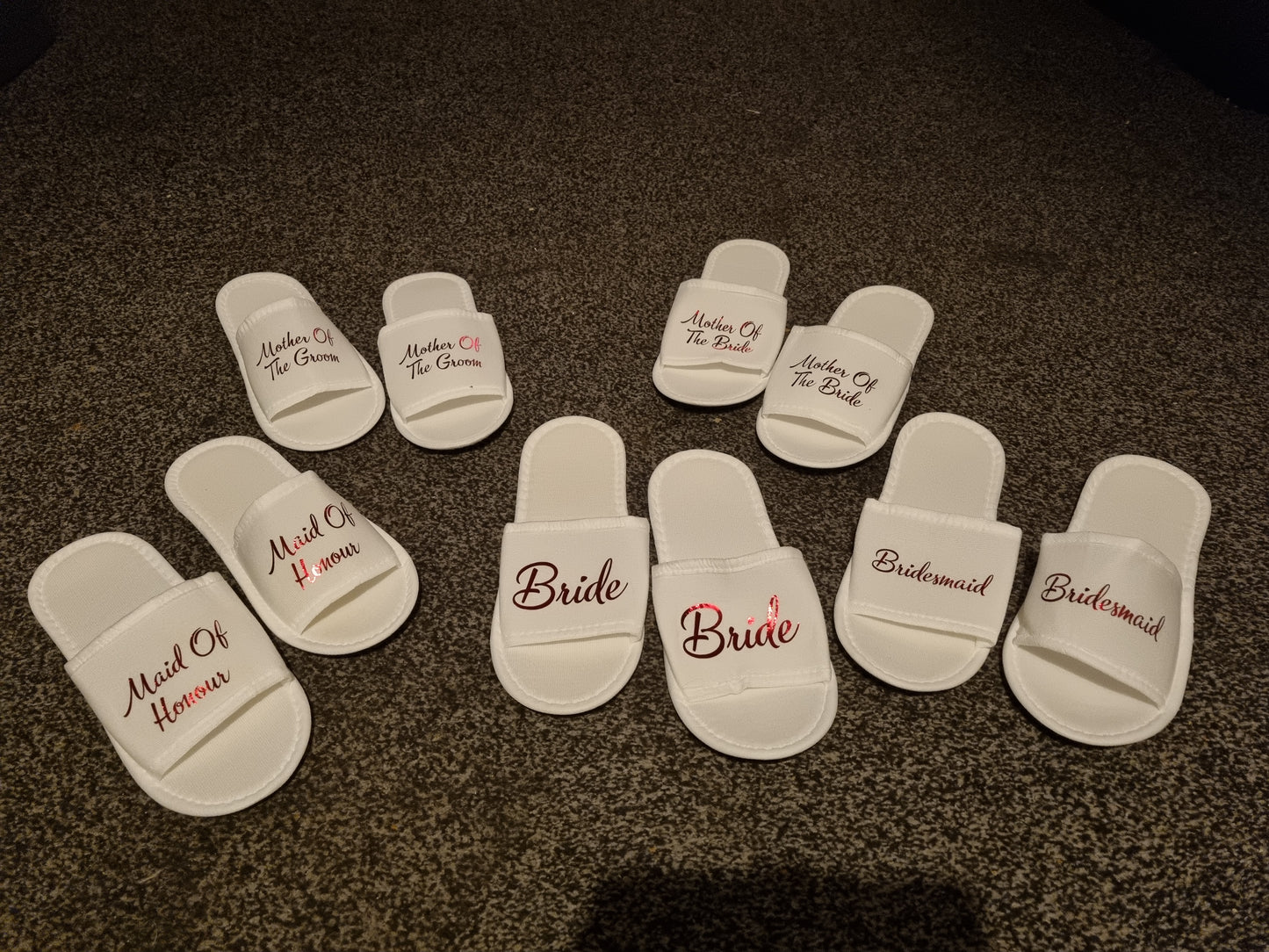 Bridal Party Slippers