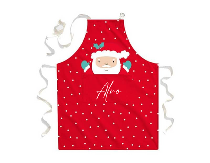 Personalised Kid's Christmas Apron