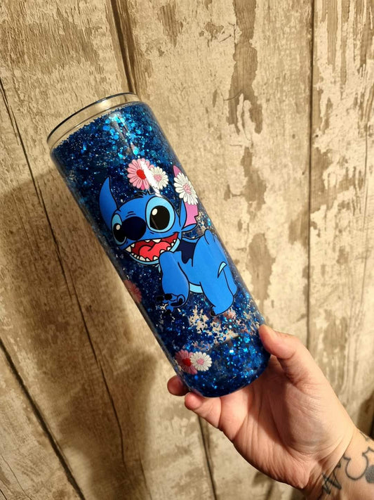 Stitch Snowglobe Can