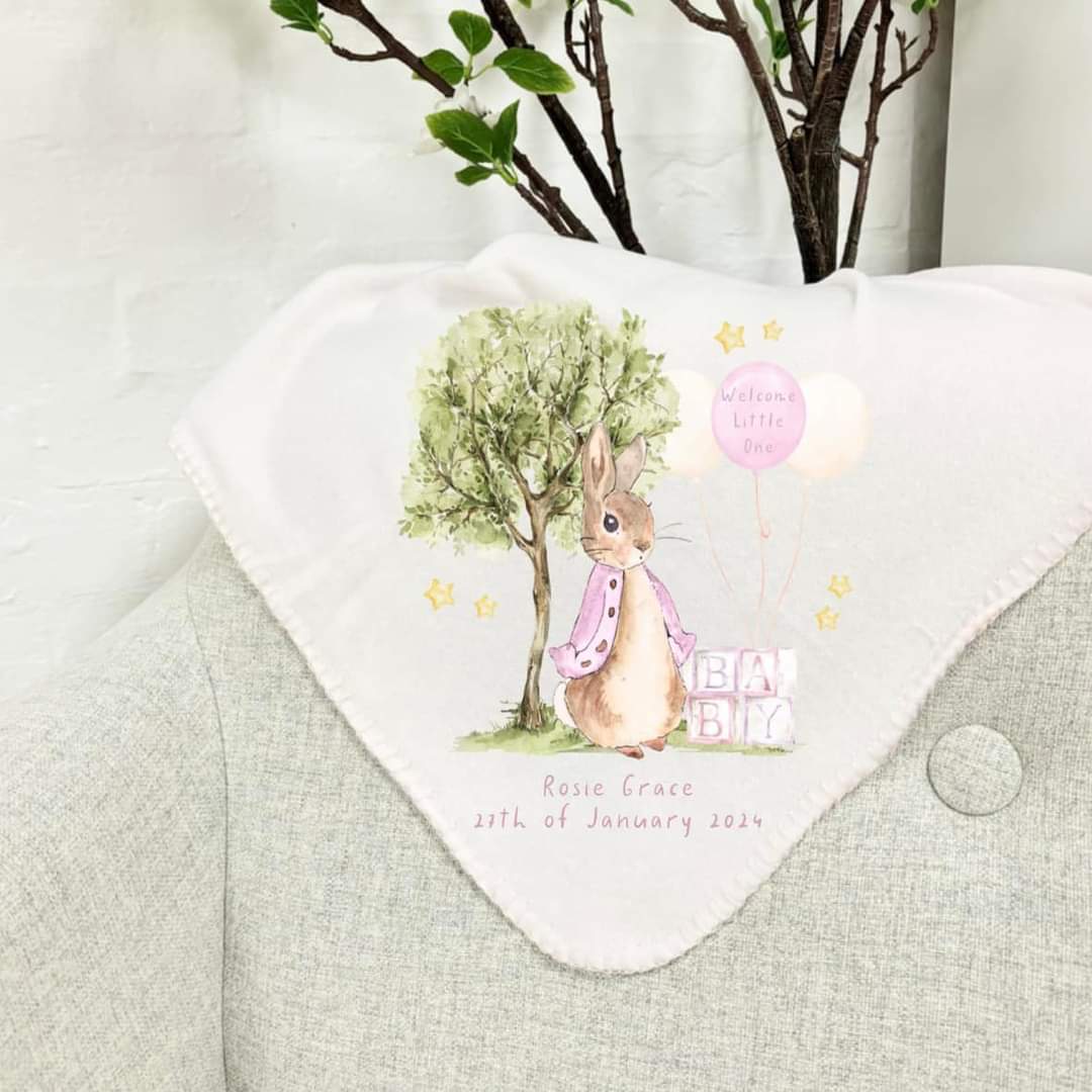 Personalised Baby Blankets