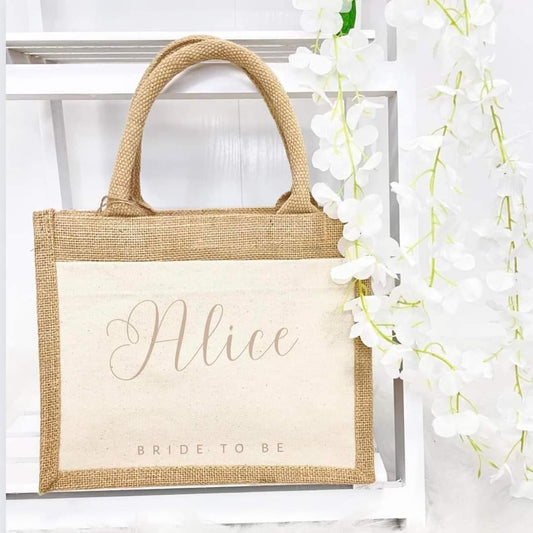 Personalised Jute Bag