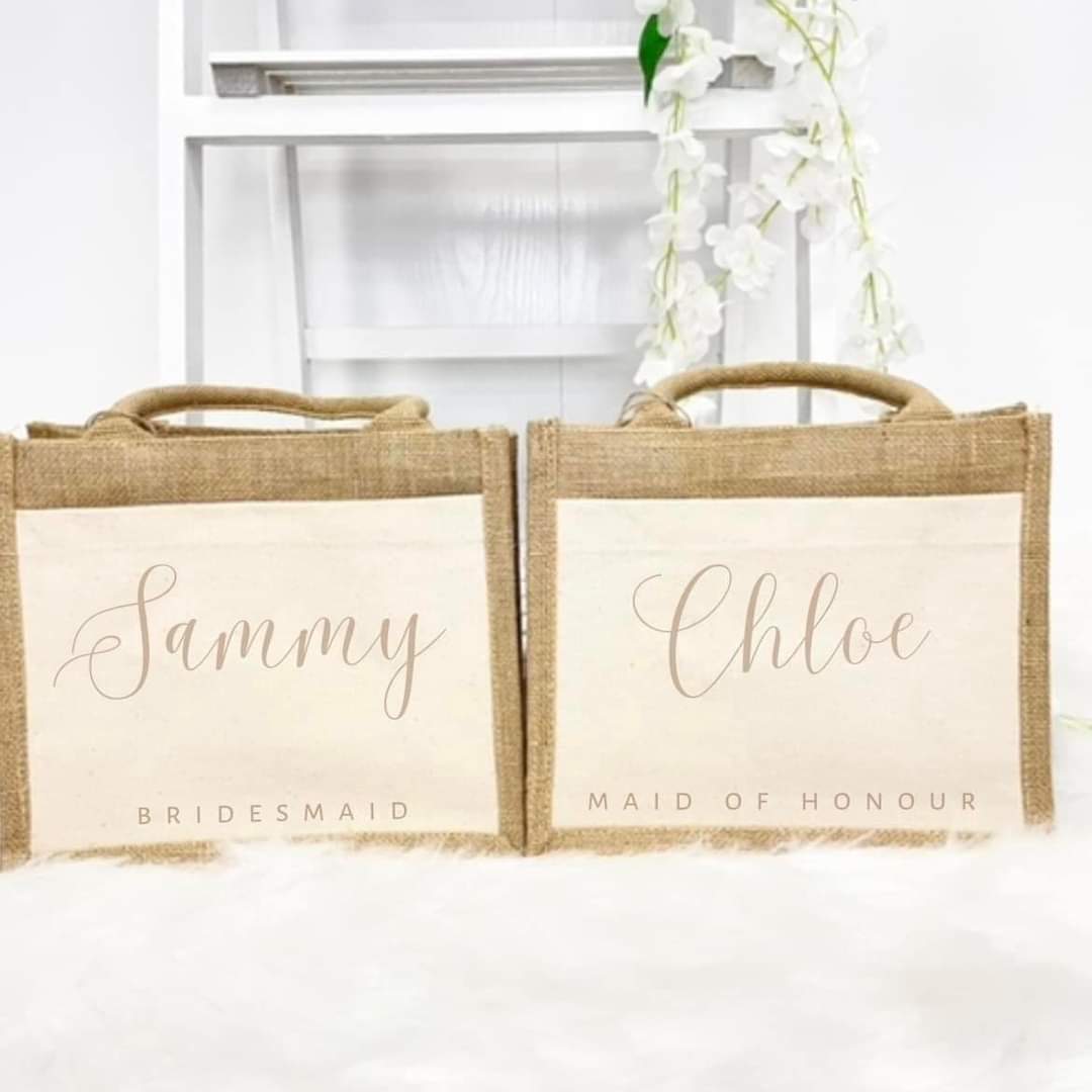 Personalised Jute Bag