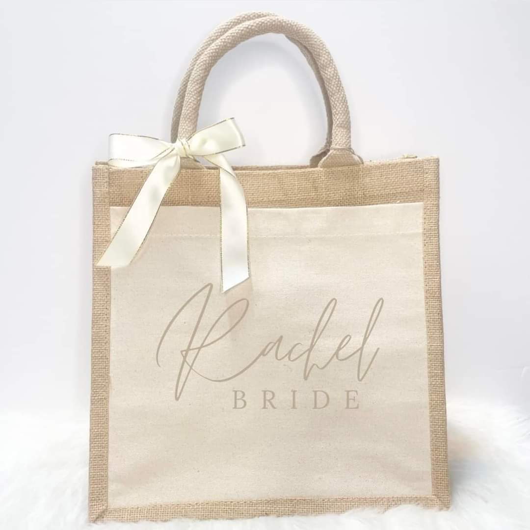 Personalised Jute Bag