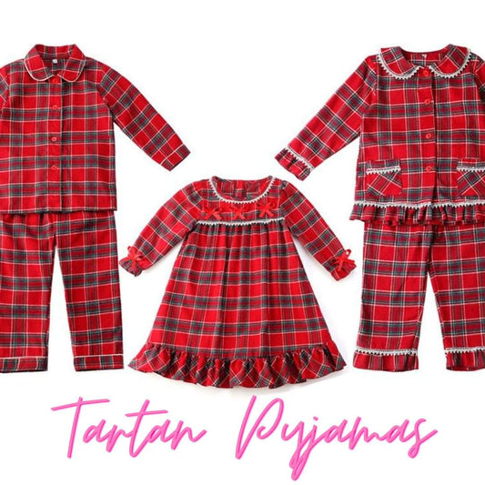 Tartan PJ's (2 Piece Sets)