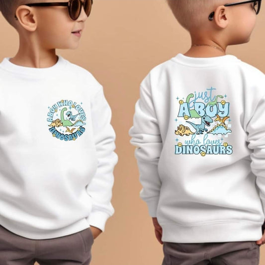 Boy Dino Sweatshirt