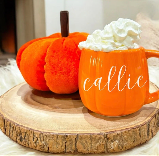 Pumpkin Ceramic Mug