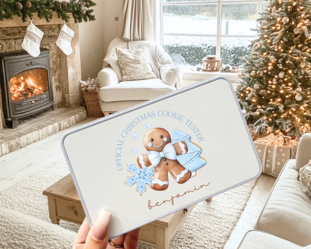 Personalised Cookie Tester Tin