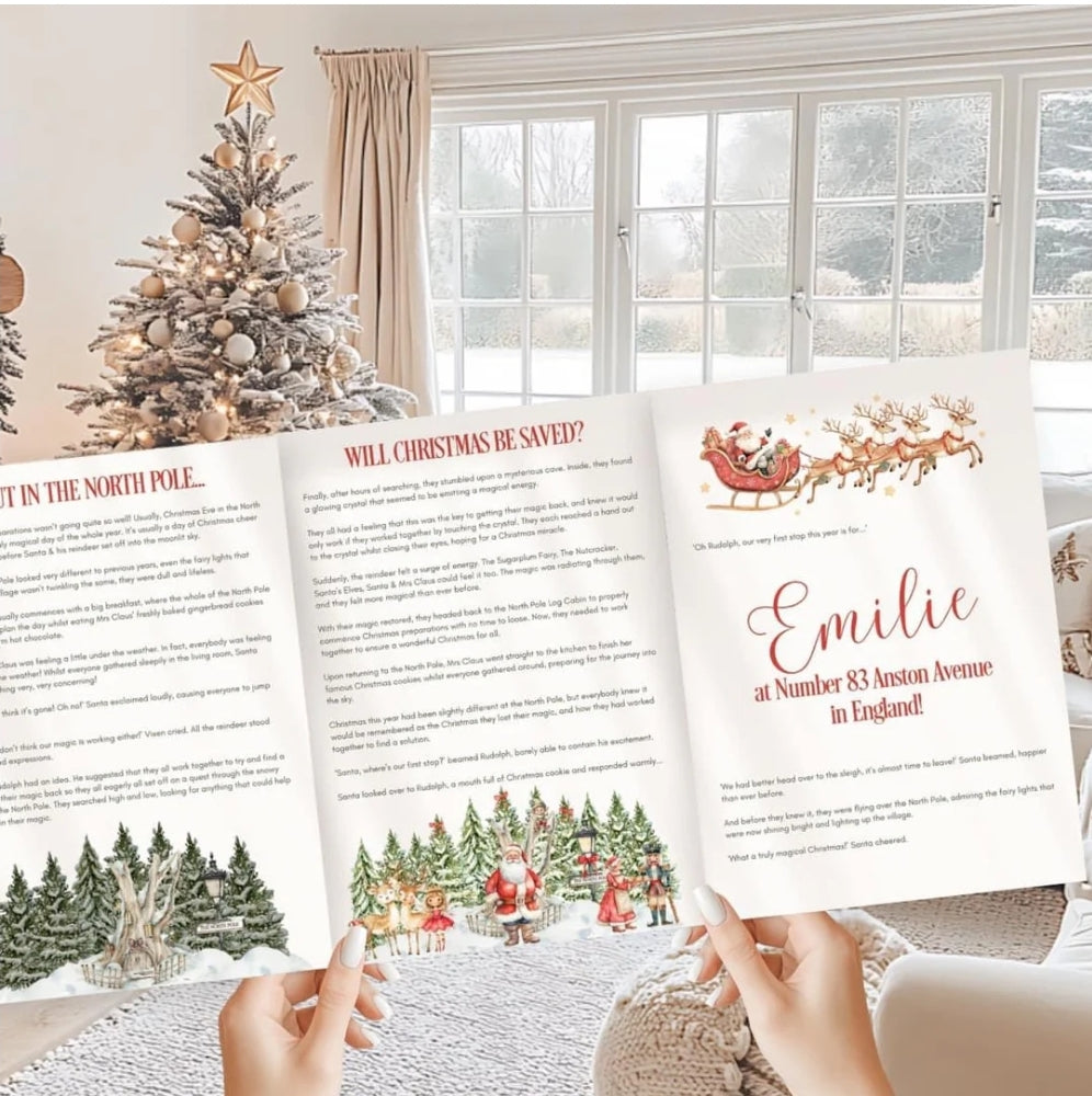 Personalised Christmas Eve Story Booklet