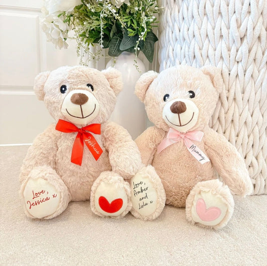 Heart Bear - Personalised