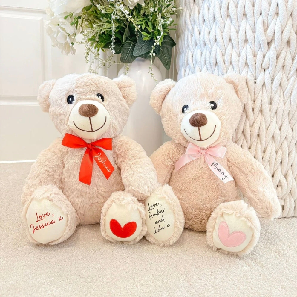 Heart Bear - Personalised