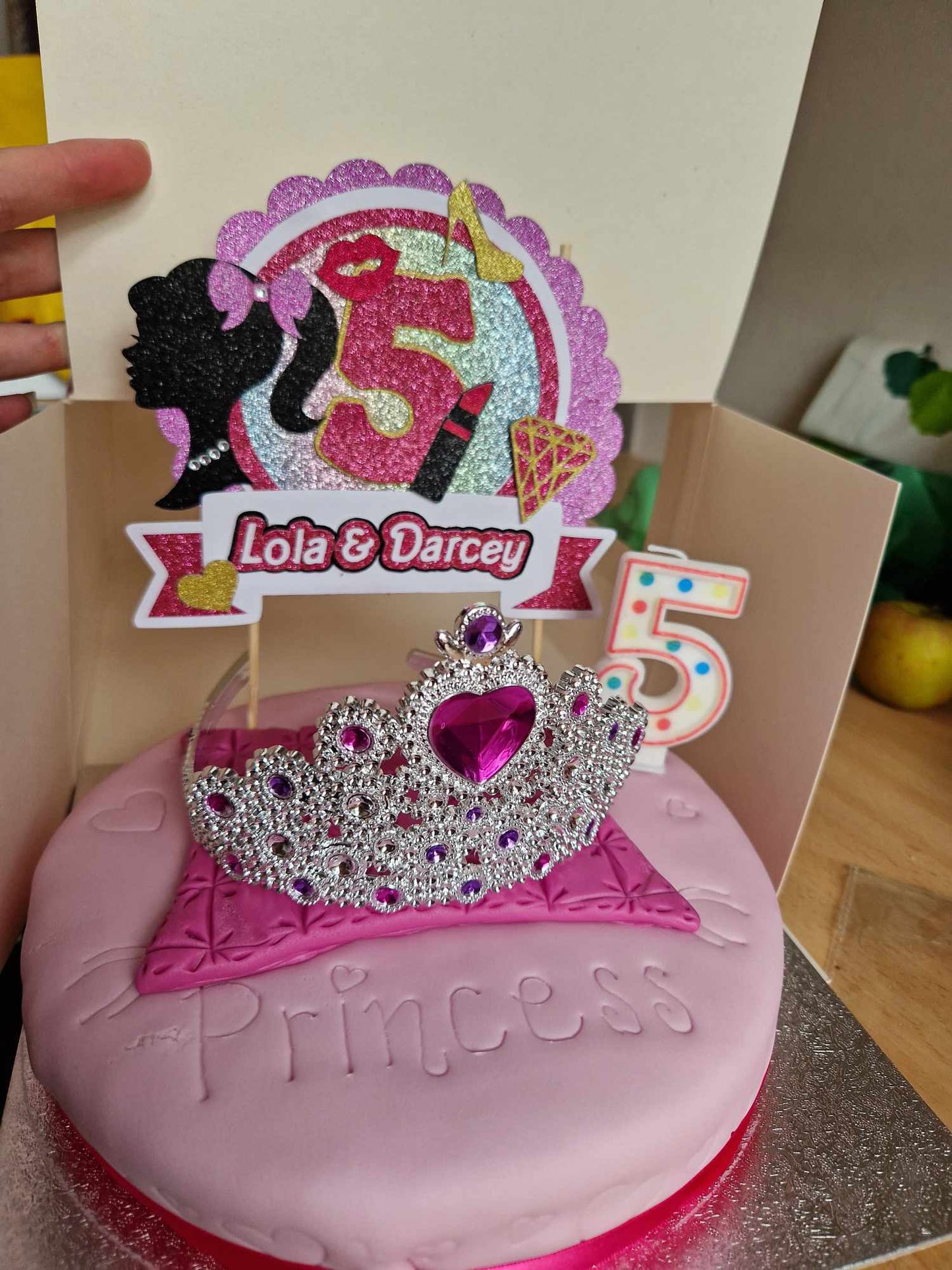 Barbie Inspired Cake Topper