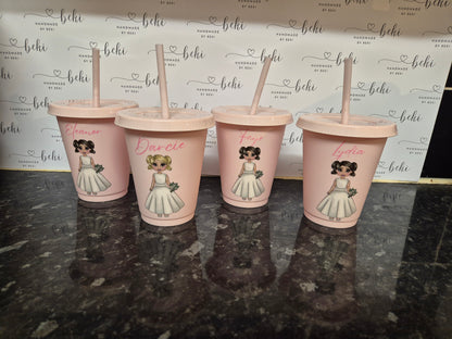 Flower Girl Cold Cup