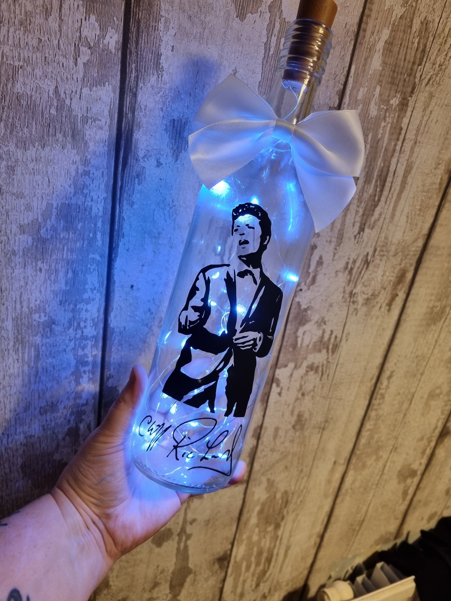 Cliff Richard Light Up Bottle