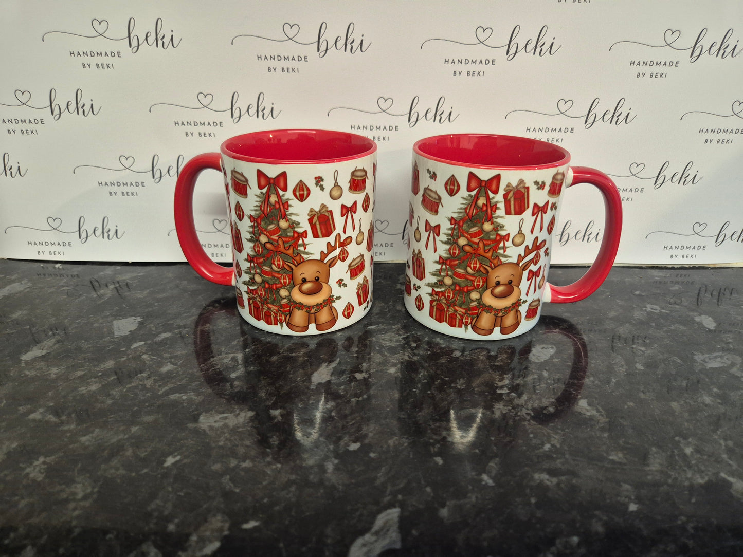 Christmas Reindeer Mug