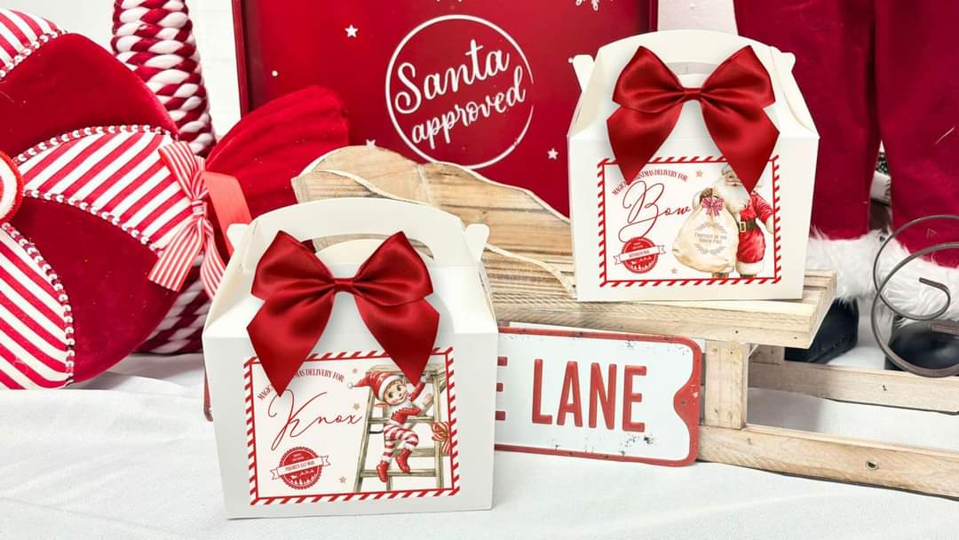 Personalised Christmas Treat Box