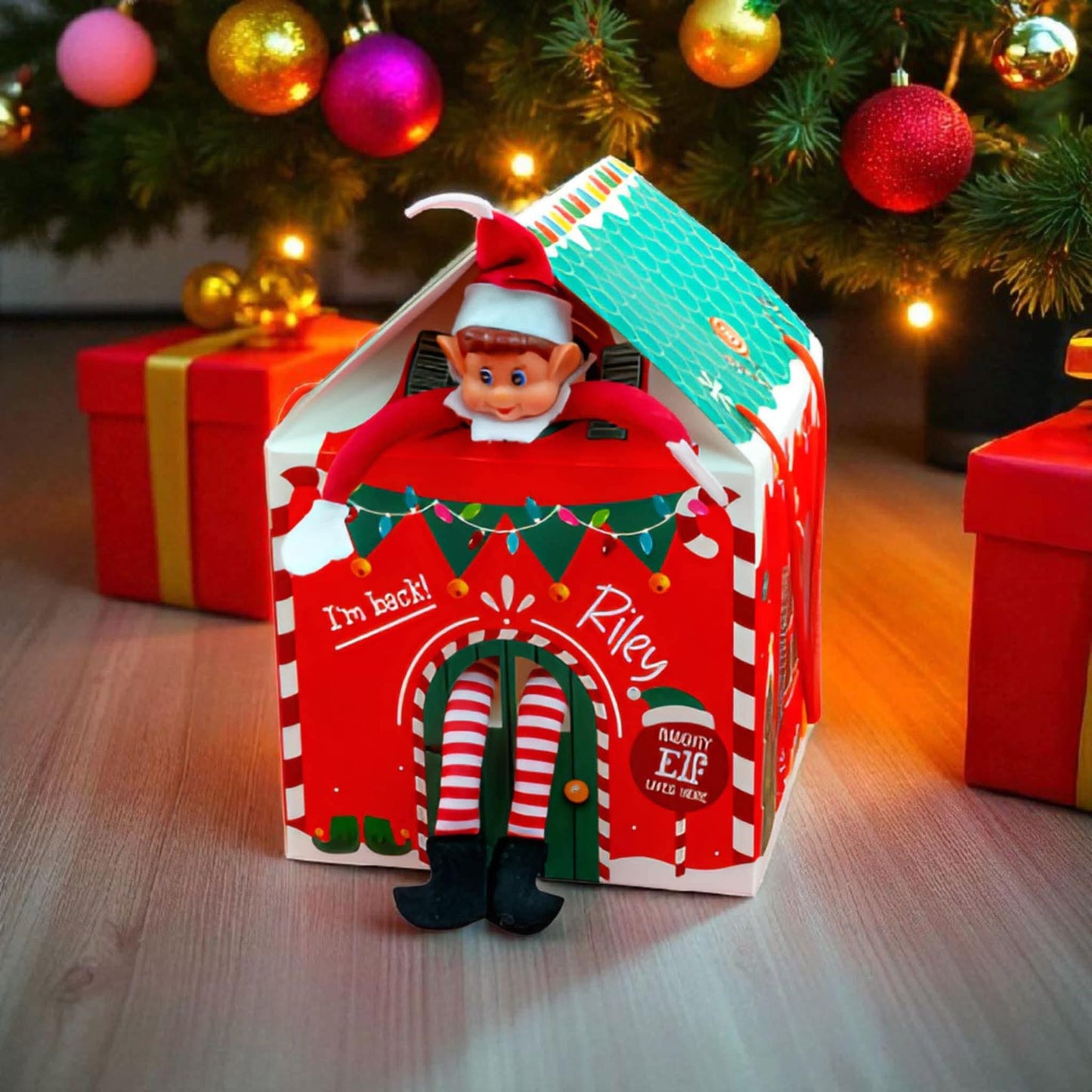 Personalised Elf Return House