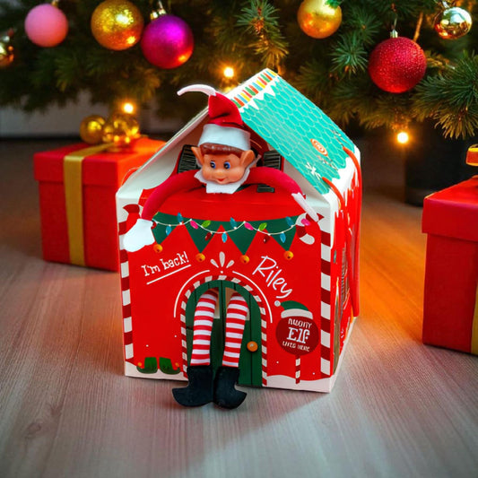 Personalised Elf Return House