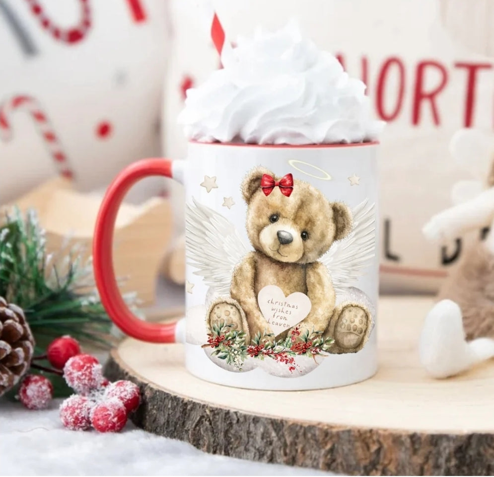 Christmas Wishes From Heaven Mug