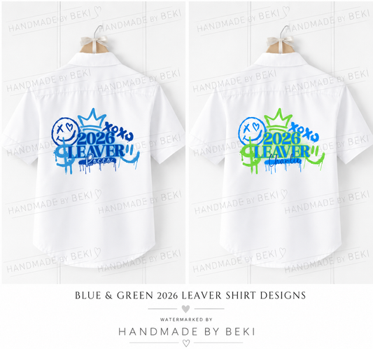 Graffiti Style Leavers Shirt