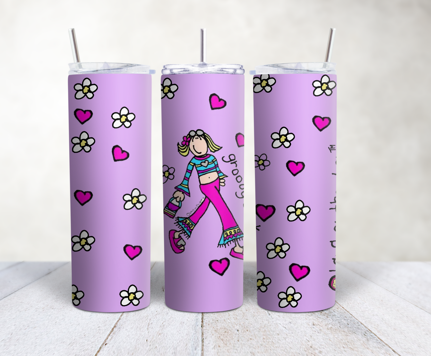 Groovy Chick Tumbler