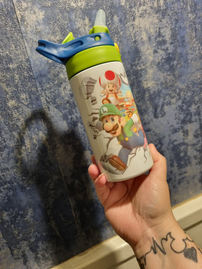Personalised Mario Kids Tumbler