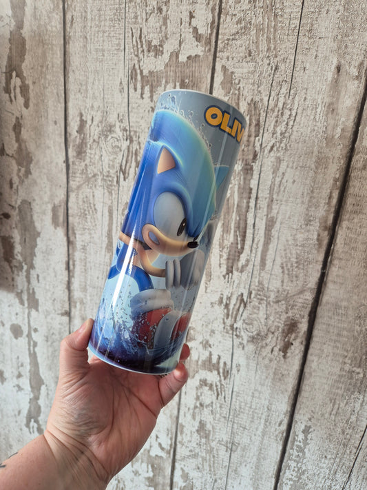 Blue Hedgehog Tumbler