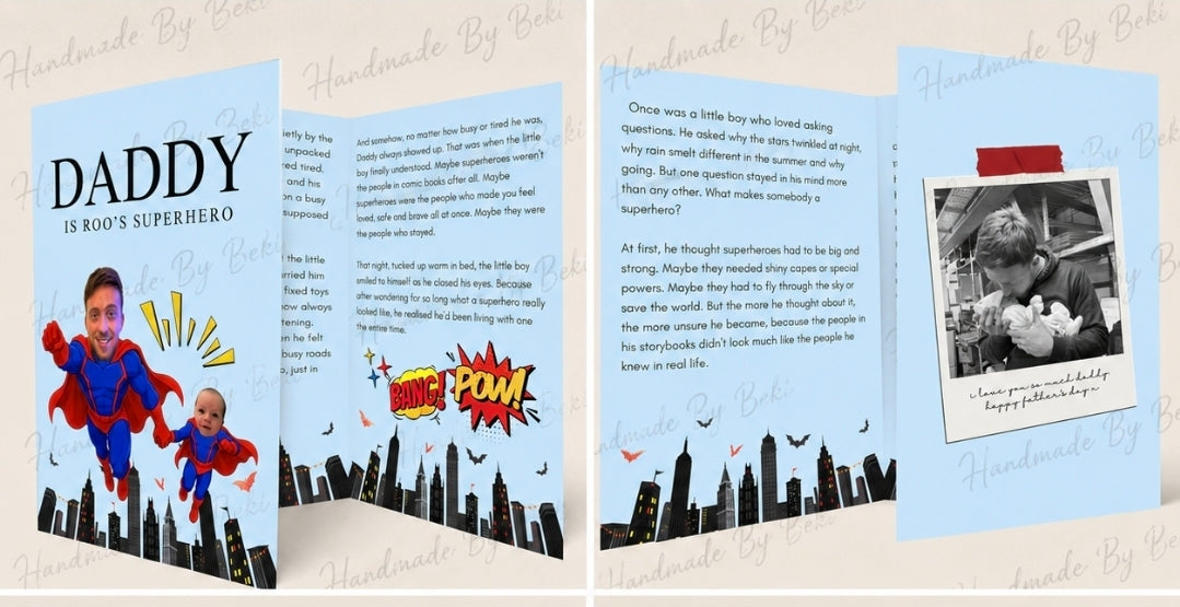 Superhero Father's Day Story