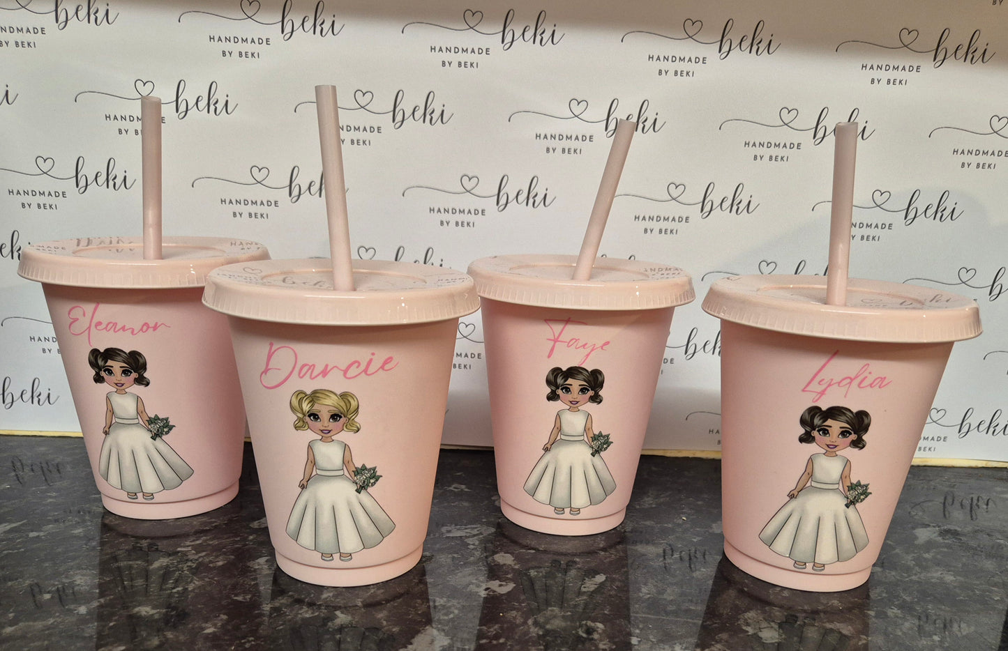 Flower Girl Cold Cup