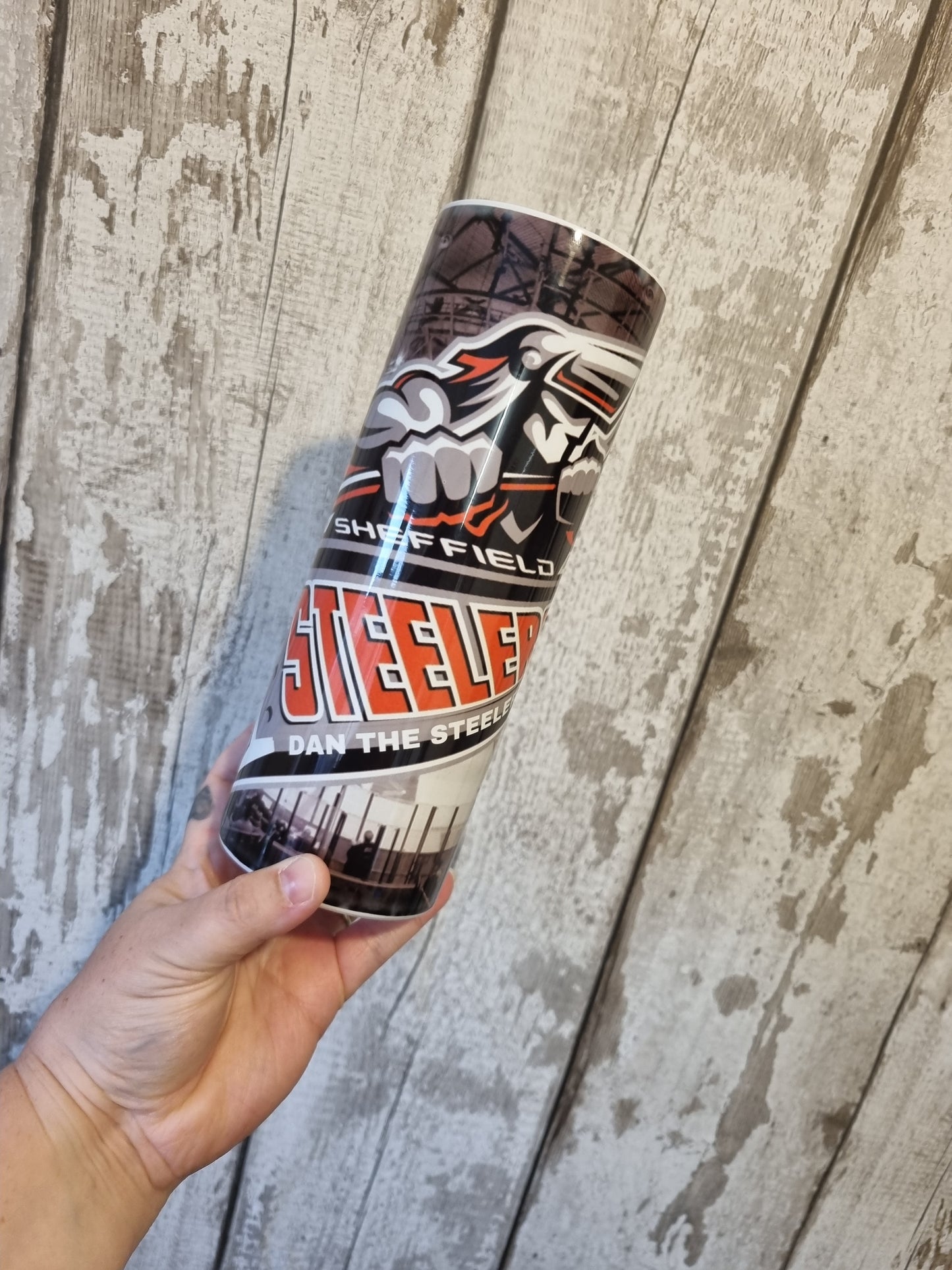 Sheffield Steelers Personalised Tumbler