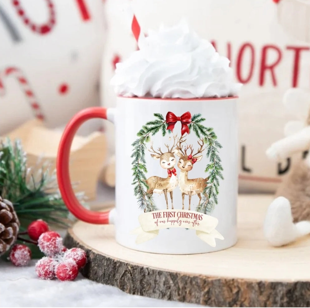 First Christmas Couple Mug