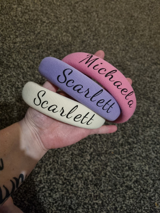 Personalised Headband