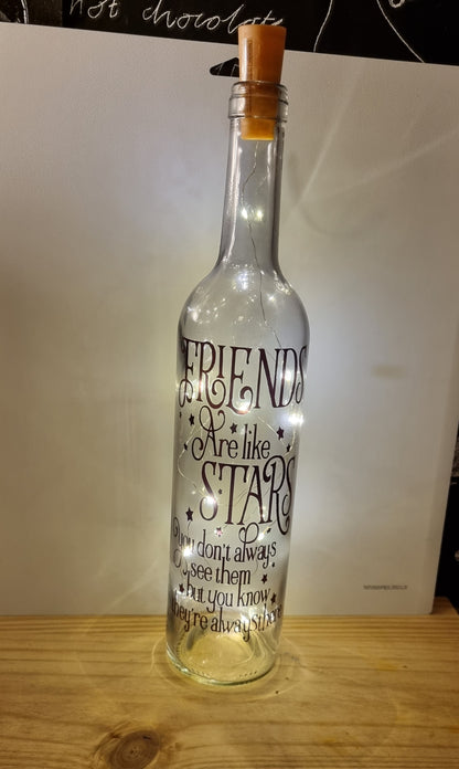 Light Up Wine Bottles