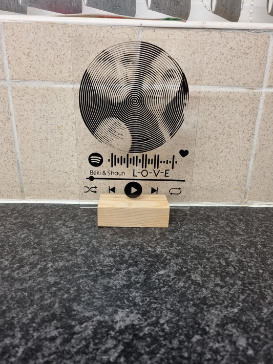 Spotify Plaque
