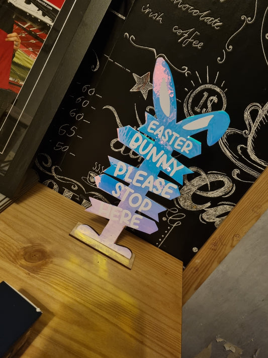 Easter Bunny Sign